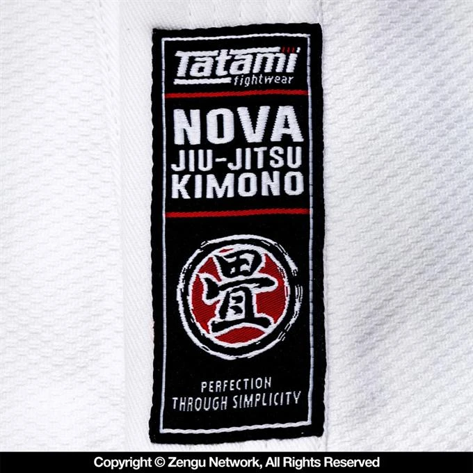 Tatami Fightwear Nova Basic White Jiu Jitsu Gi 3 Tatami Fightwear Nova Basic White Jiu Jitsu Gi - Image 3