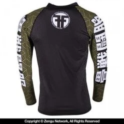 Tatami Kanji Grappling Rashguard - Yellow -Martial Arts Equipment 02 72916123 6ac0 4d8c 9f65 4d61e0e1e337