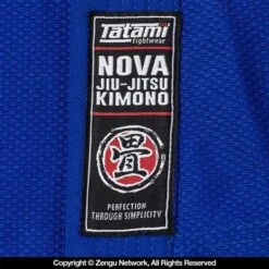 Tatami Fightwear Nova Basic Blue Jiu Jitsu Gi -Martial Arts Equipment 04