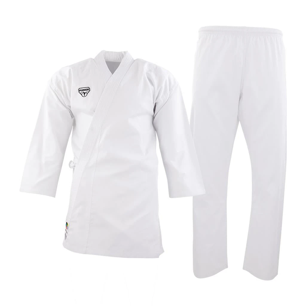 PUNOK STUDENT TRAINEE UNIFORM WITH BELT | White 1 PUNOK STUDENT TRAINEE UNIFORM WITH BELT | White
