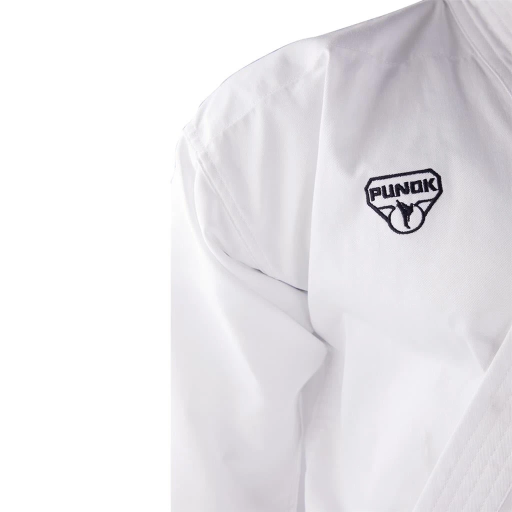 PUNOK STUDENT TRAINEE UNIFORM WITH BELT | White 7 PUNOK STUDENT TRAINEE UNIFORM WITH BELT | White - Image 7