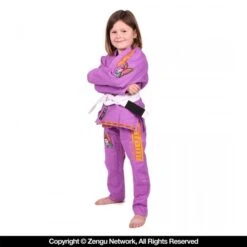 Tatami X Meerkatsu Animal Kids Jiu Jitsu Gi - Purple -Martial Arts Equipment 04 78f1a2ae f437 487c bf7e f410531d86cc