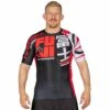 Fuji Kassen Short Sleeve Rashguard Red