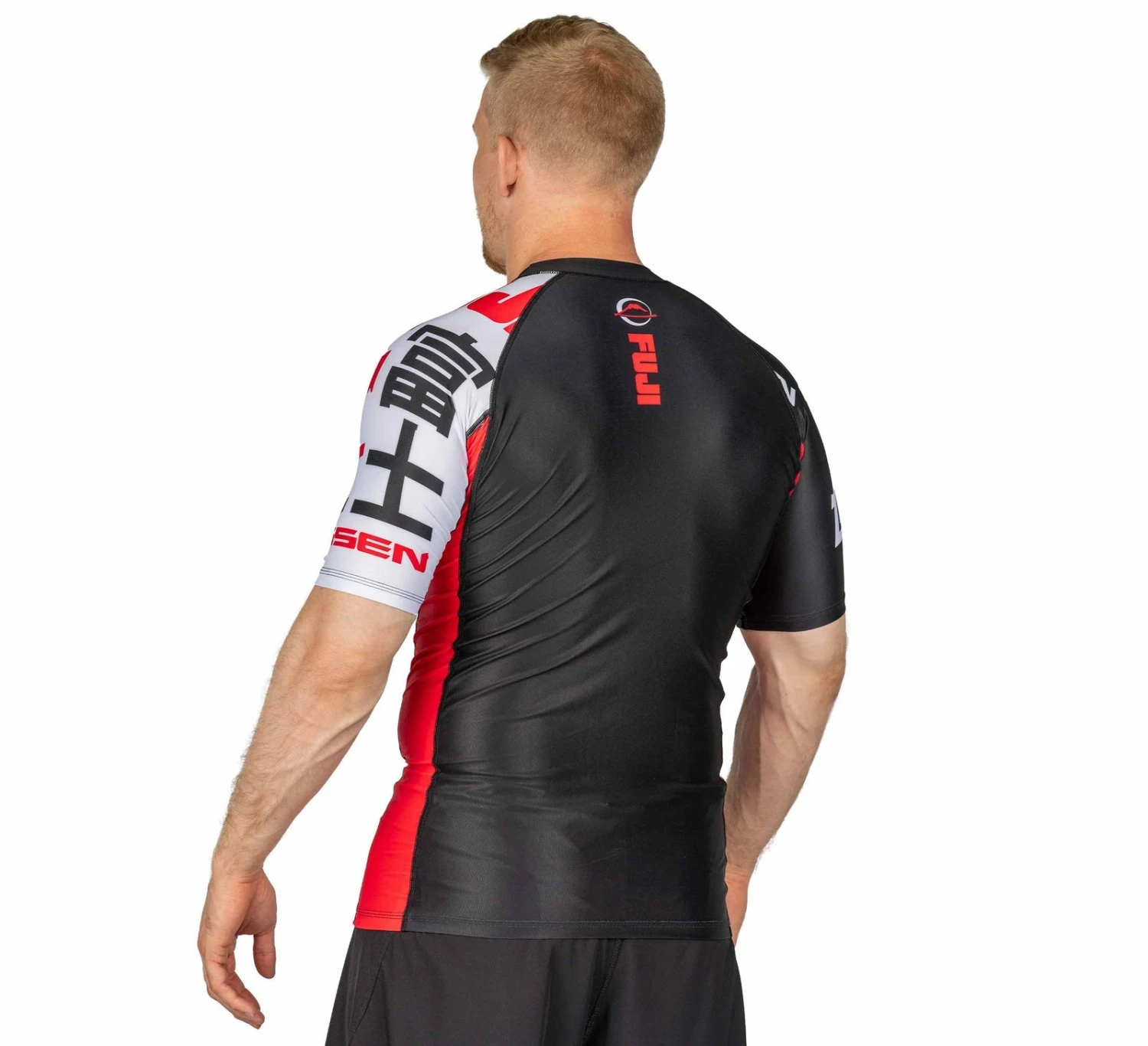 Fuji Kassen Short Sleeve Rashguard Red 3 Fuji Kassen Short Sleeve Rashguard Red - Image 3