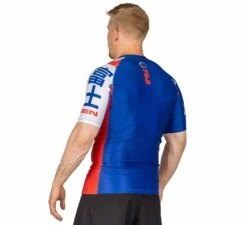 Fuji Kassen Short Sleeve Rashguard Blue -Martial Arts Equipment 3 1600x1600 13ef3d1e 9f91 4937 af9a 4f226f2d8460