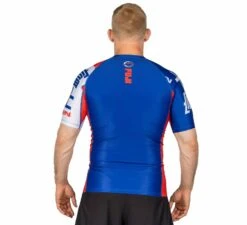 Fuji Kassen Short Sleeve Rashguard Blue -Martial Arts Equipment 4 1600x1600 c97db87f 6c67 43bc a3dc 22f1f60d0c25