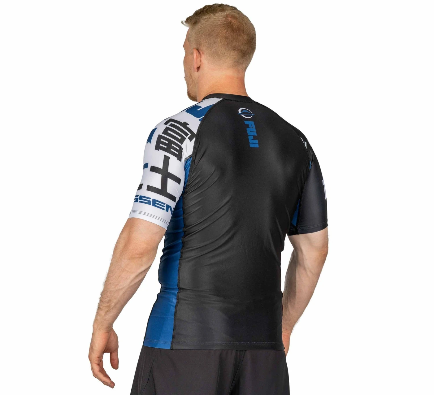 Fuji Kassen Short Sleeve Rashguard Navy 3 Fuji Kassen Short Sleeve Rashguard Navy - Image 3
