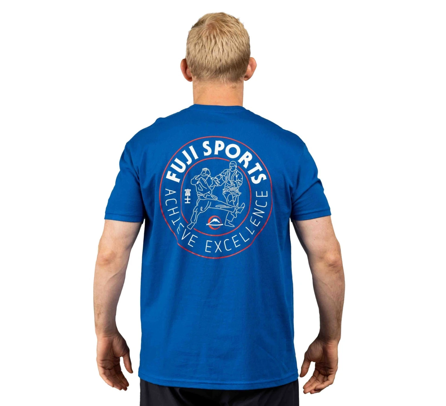 Fuji Martial Artist Shirt Blue 4 Fuji Martial Artist Shirt Blue - Image 4