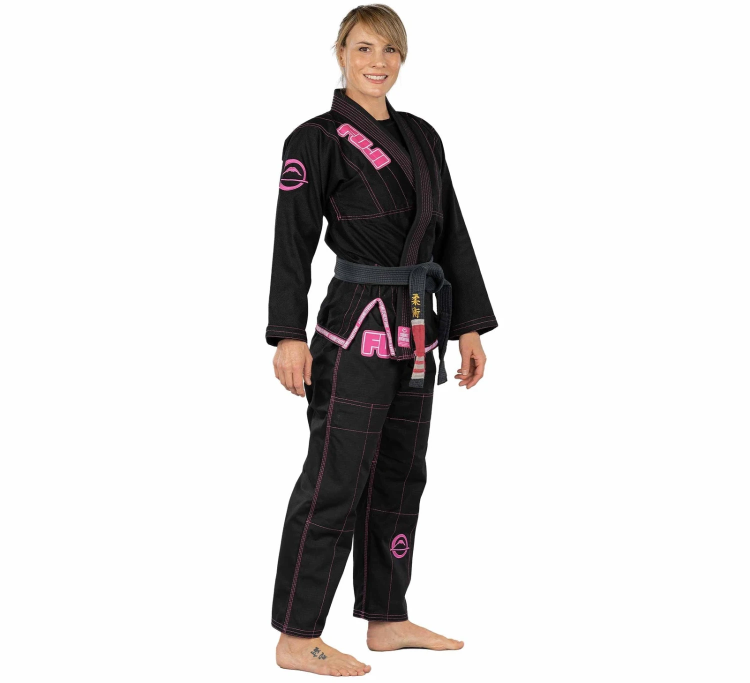 Fuji LIMITED EDITION: Submit Everyone Women's BJJ Gi Pink 9 Fuji LIMITED EDITION: Submit Everyone Women's BJJ Gi Pink - Image 9