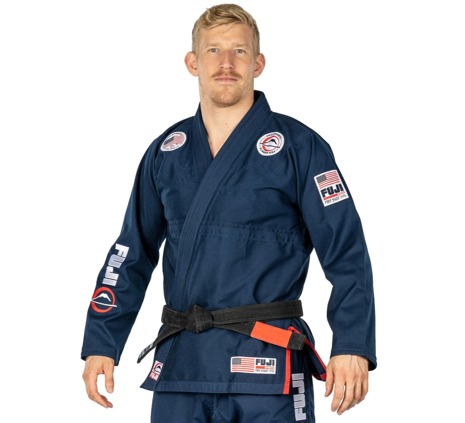 Fuji Suparaito BJJ Gi 1776 Americana Edition Navy 9 Fuji Suparaito BJJ Gi 1776 Americana Edition Navy - Image 9