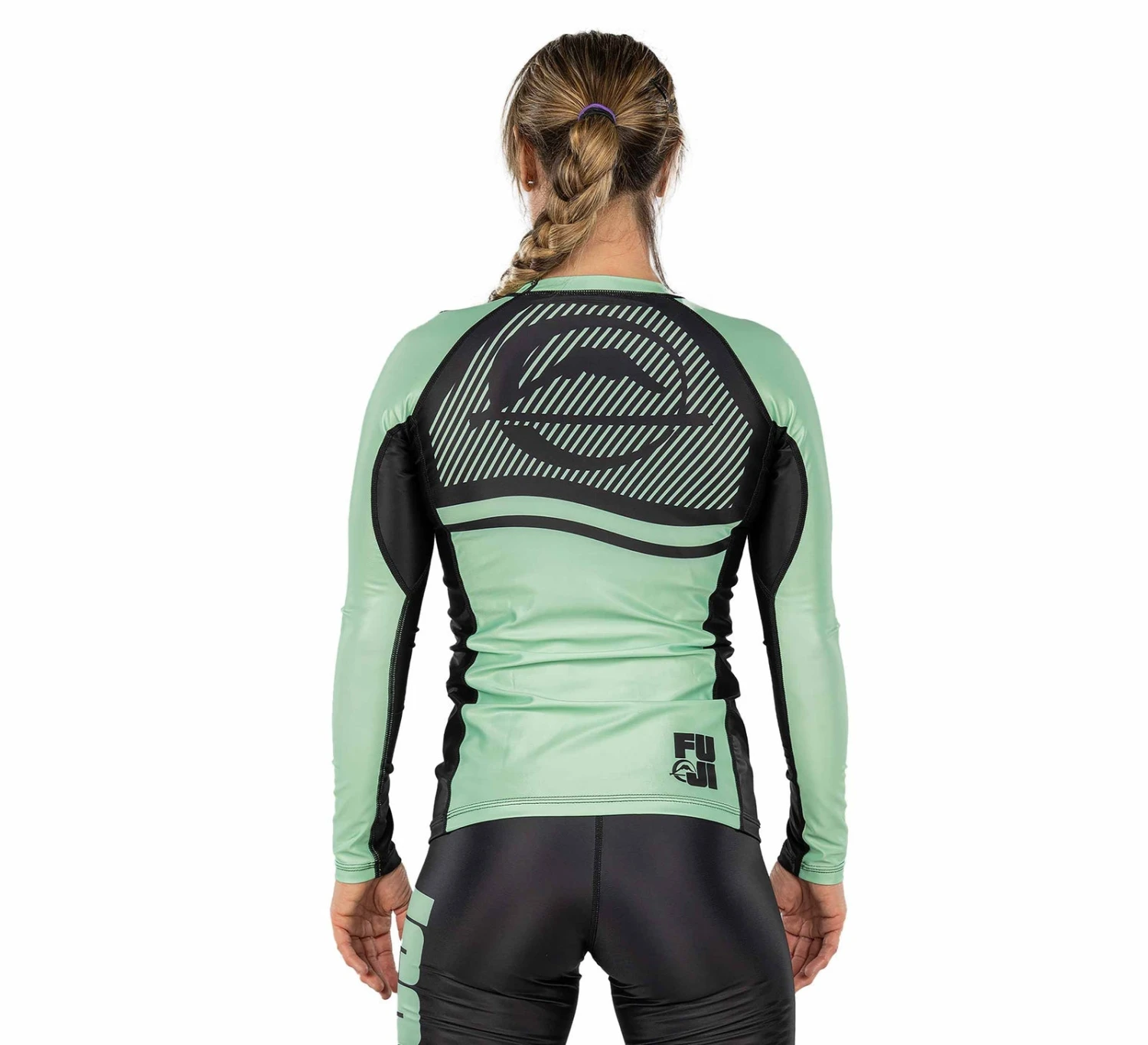 Fuji Script Women's Long Sleeve Rashguard 9 Fuji Script Women's Long Sleeve Rashguard - Image 9