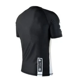 Combat Corner CompLite Ranked Rash Guard - White Belt -Martial Arts Equipment BJJ LIFE Belt Ranked Short Sleeve Rash Guard WHITE BACK 66866.1565809444