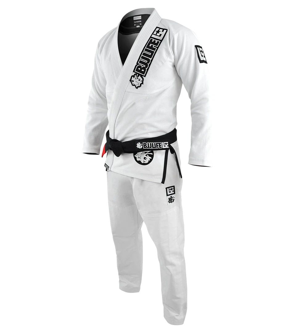 Combat Corner BJJ Life CompLite White BJJ GI 4 Combat Corner BJJ Life CompLite White BJJ GI - Image 4