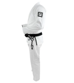 Combat Corner BJJ Life CompLite White BJJ GI 16 Combat Corner BJJ Life CompLite White BJJ GI -Martial Arts Equipment BJJ LIFE CompLite WHITE GI LEFT SIDE