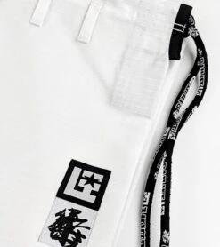Combat Corner BJJ Life CompLite White BJJ GI 18 Combat Corner BJJ Life CompLite White BJJ GI -Martial Arts Equipment BJJ LIFE CompLite WHITE GI PANTS DETAIL 600x675 1