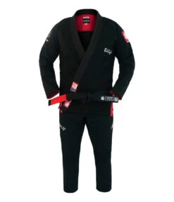 Combat Corner BJJ Life CompLite 2 BJJ GI - Black 13 Combat Corner BJJ Life CompLite 2 BJJ GI - Black -Martial Arts Equipment BJJ LIFE CompLite 2.0 BLACK GI FRONT BELT copy 41048.1630436604