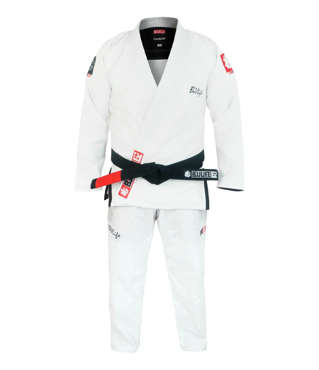 Combat Corner BJJ Life CompLite 2 BJJ GI - White 2 Combat Corner BJJ Life CompLite 2 BJJ GI - White - Image 2