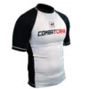 Combat CornerRash Guard Black & Red Logo