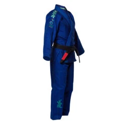 Fuji Blossom Kids Jiu Jitsu Gi -Martial Arts Equipment Blue Blossom 2