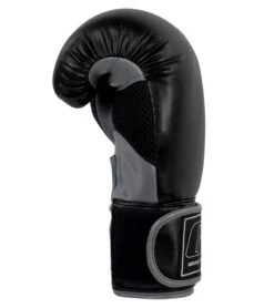 Combat Corner C2 Boxing Gloves W/ XtraFresh Blk/Gry -Martial Arts Equipment C2 Boxing Glove GRAY and BLACK LEFT 63466.1608569598