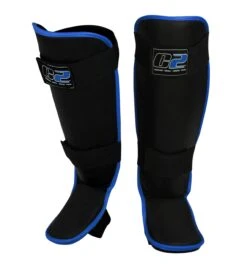 Combat Corner C2 Shin Guards Blue