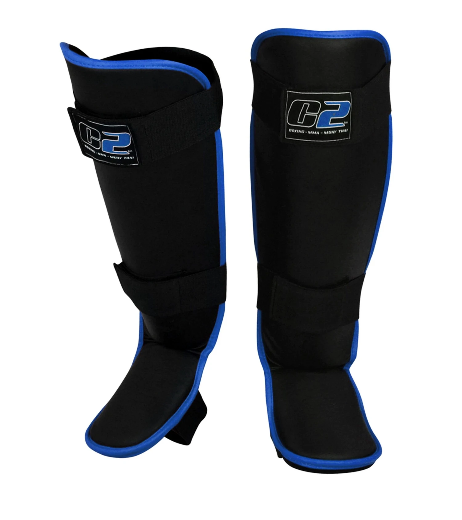 Combat Corner C2 Shin Guards Blue 1 Combat Corner C2 Shin Guards Blue