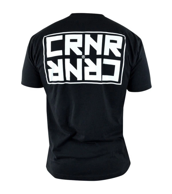 Combat Corner CRNR Reverse T-Shirt Black 2 Combat Corner CRNR Reverse T-Shirt Black - Image 2