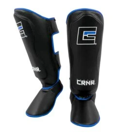 Combat Corner Elite Spar Shin Pad -Martial Arts Equipment Elite Spar Shin Guards BLUE DUAL 63014.1568734298