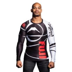 FUJI SPORTS FREESTYLE IBJJF RANKED RASHGUARD LONG SLEEVE -Martial Arts Equipment Fuji FreestyleRanked 4478 branch 2 2