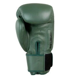 Combat Corner HMIT Boxing Gloves -Martial Arts Equipment HMIT Boxing Gloves GREEN BACK 97833