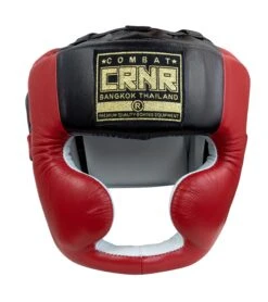 Combat Corner HMIT Full Face Head Gear 21 Combat Corner HMIT Full Face Head Gear -Martial Arts Equipment HMIT Full Face HEADGEAR RED FRONT 26290.1594392398