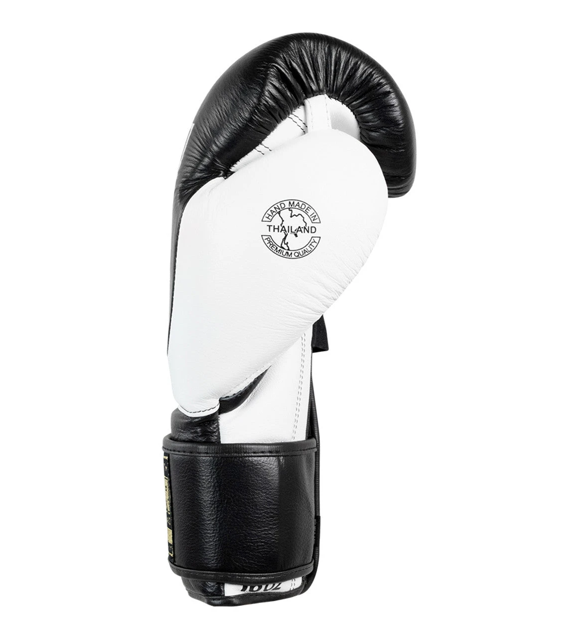 Combat Corner HMIT Velcro Sparring Gloves | Black/White 6 Combat Corner HMIT Velcro Sparring Gloves | Black/White - Image 6