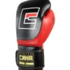 Combat Corner HMIT Velcro Sparring Gloves Black/Red