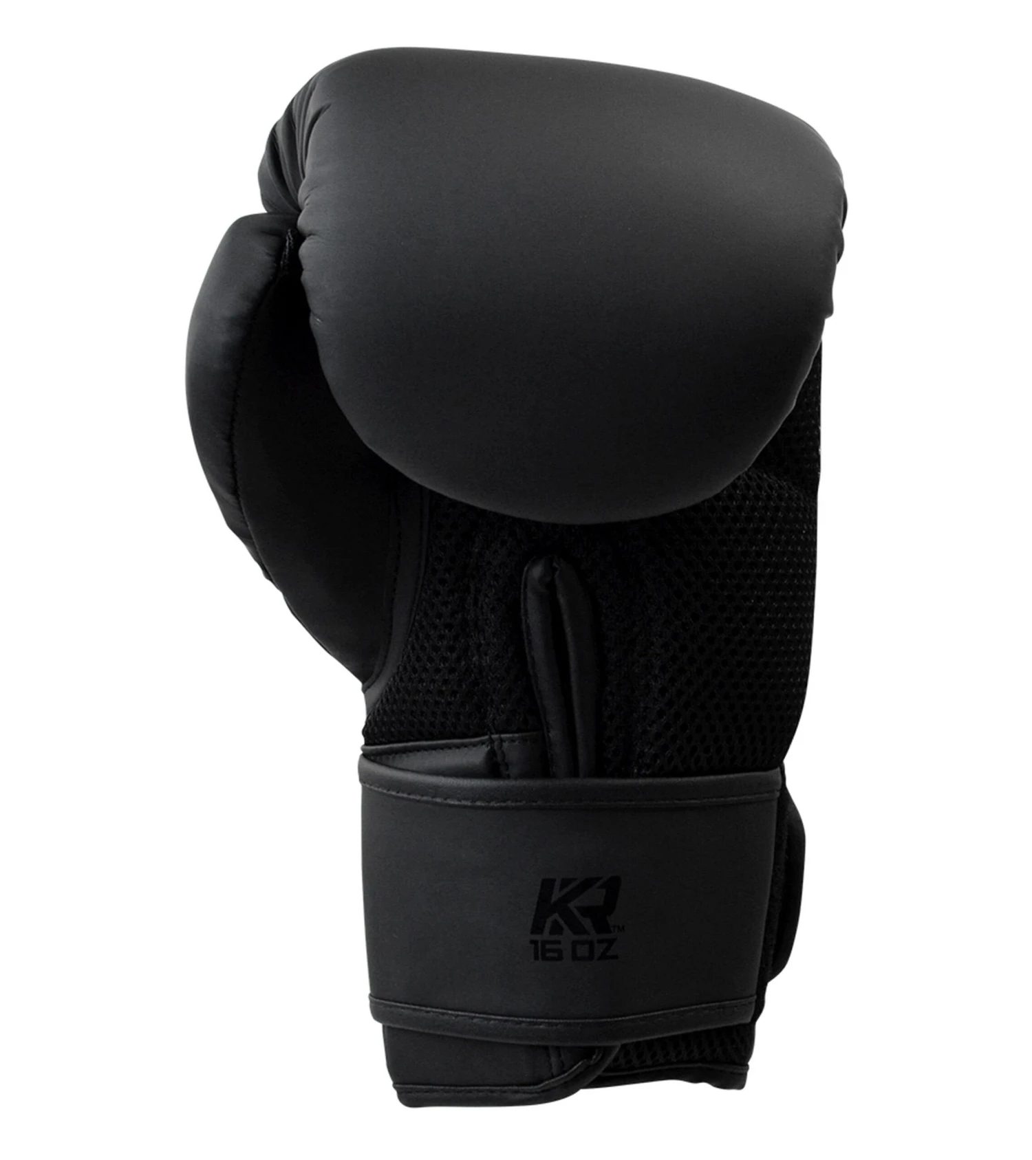Combat Corner KRBON Boxing Gloves Black-Black 3 Combat Corner KRBON Boxing Gloves Black-Black - Image 3