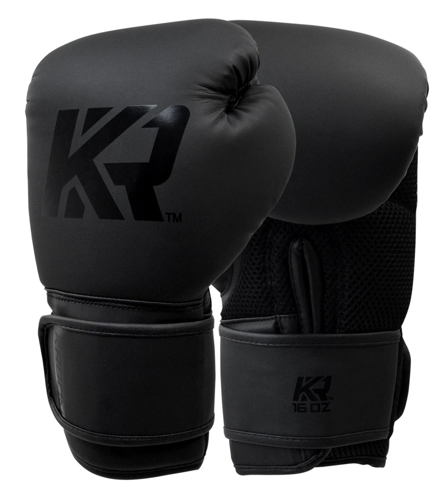 Combat Corner KRBON Boxing Gloves Black-Black 1 Combat Corner KRBON Boxing Gloves Black-Black