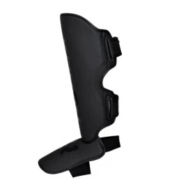 Combat Corner KRBON Shin Guards -Martial Arts Equipment KRBON SHIN GUARDS Black on Black LEFT 61727.1579041091