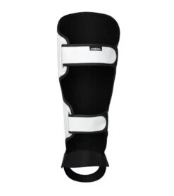 Combat Corner KRBON Shin Guards -Martial Arts Equipment KRBON SHIN GUARDS WHITE and Black BACK 31238.1573059169