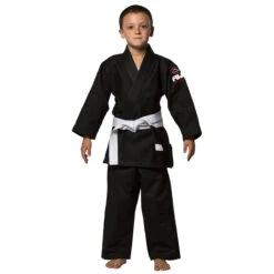 Fuji All Around Kids BJJ Gi 28 Fuji All Around Kids BJJ Gi -Martial Arts Equipment Kids BJJ Gi Black 1