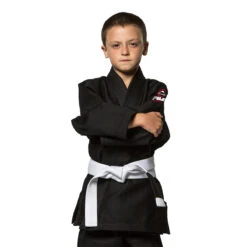 Fuji All Around Kids BJJ Gi 32 Fuji All Around Kids BJJ Gi -Martial Arts Equipment Kids BJJ Gi Black 3