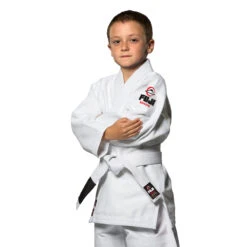 Fuji All Around Kids BJJ Gi 24 Fuji All Around Kids BJJ Gi -Martial Arts Equipment Kids BJJ Gi White 1