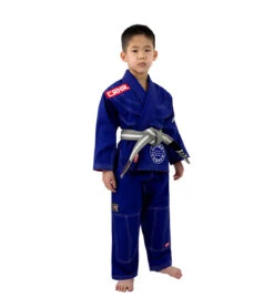Combat Corner Kids BJJ GI -v6 - FREE WHITE BELT 32 Combat Corner Kids BJJ GI -v6 - FREE WHITE BELT -Martial Arts Equipment Kids Youth v6 Gi ROYAL BLUE MODEL 06491