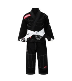 Combat Corner Kids BJJ GI -v6 - FREE WHITE BELT 24 Combat Corner Kids BJJ GI -v6 - FREE WHITE BELT -Martial Arts Equipment Kids Youthv6.1 BJJ Gi 2020 Update BLACK FRONT 54263