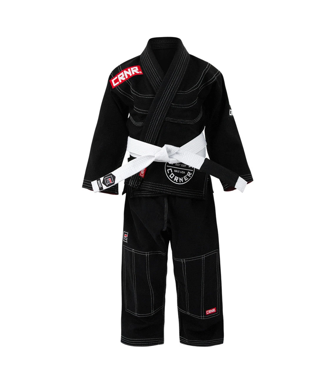 Combat Corner Kids BJJ GI -v6 - FREE WHITE BELT 5 Combat Corner Kids BJJ GI -v6 - FREE WHITE BELT - Image 5