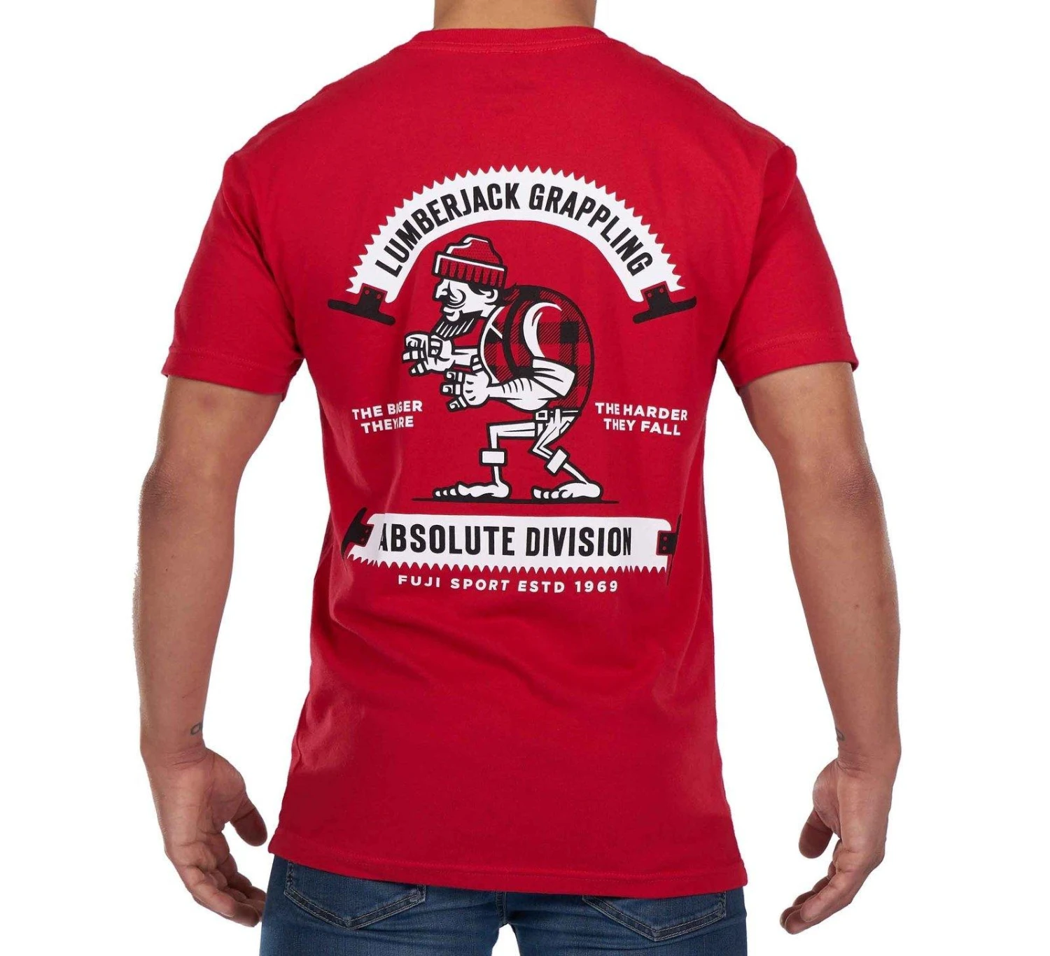 Fuji Lumberjack Match T-Shirt 2 Fuji Lumberjack Match T-Shirt - Image 2