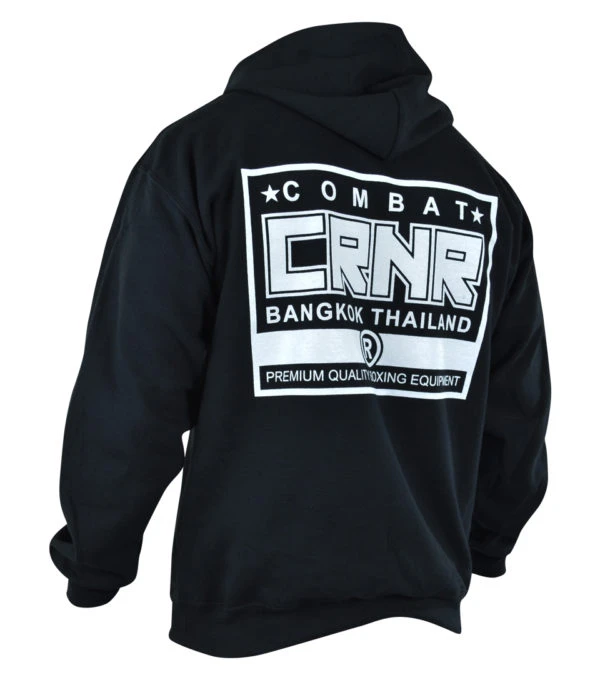Combat Corner Punches & Kicks Contrast Hooded Sweatshirt 3 Combat Corner Punches & Kicks Contrast Hooded Sweatshirt - Image 3