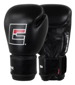 Combat Corner Proper Thai Boxing Gloves - Black