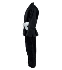 Combat Corner Recruit Youth BJJ GI – FREE WHITE BELT -Martial Arts Equipment Recruit Gi BLACK SIDE 600x675 1