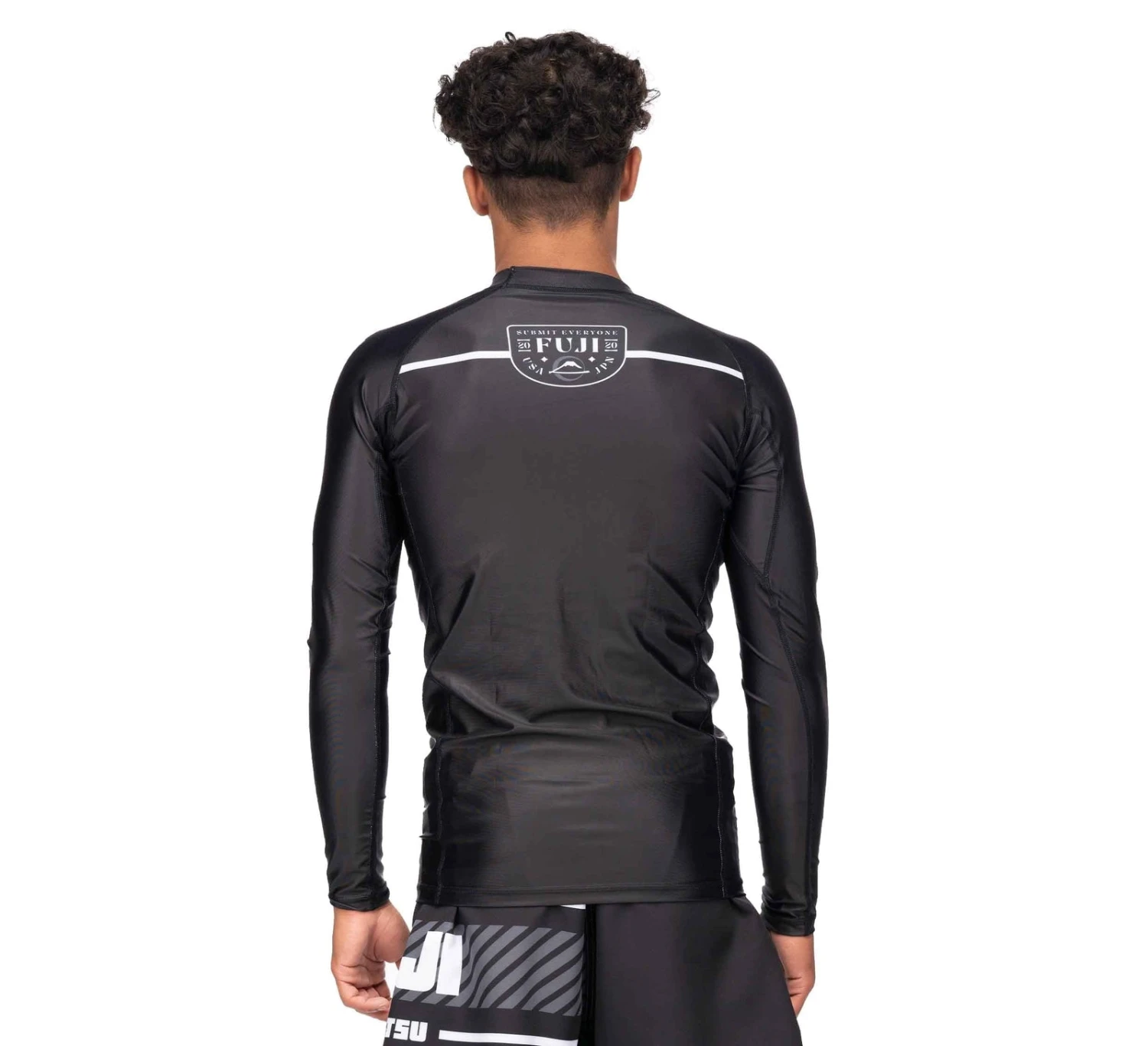 Fuji Freestyle 2.0 Long Sleeve Ranked Rashguard Black - ADULT SIZES - Image 4