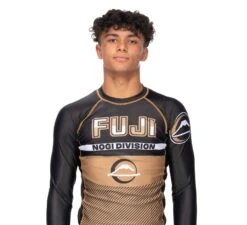 Fuji Reversal Long Sleeve Rashguard Gold/Black -Martial Arts Equipment ShopifyProductImages 0013 CaseyShoot0280 1600x1600 cc46720b 7de0 4cc6 aced c380c35b3c45