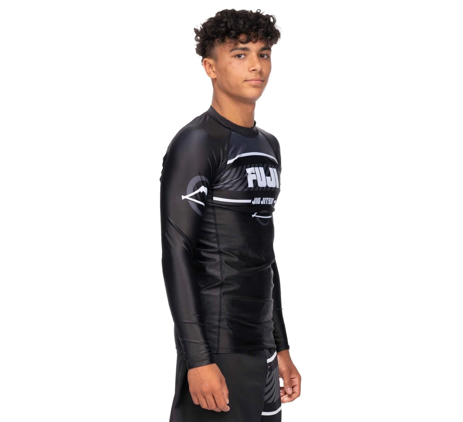 Fuji Freestyle 2.0 Long Sleeve Ranked Rashguard Black - ADULT SIZES - Image 6